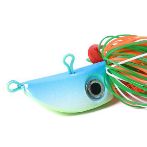 20G/40G/60G/80G/100G/120G/150G hengjia yeni tasarım madai snapper jig 3D göz kurşun ahtapot etekler balıkçılık yem - Product Image 3