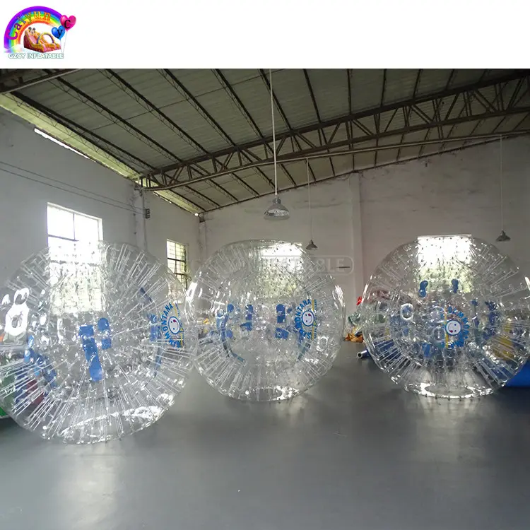 พอง Zorbing หนูแฮมสเตอร์มนุษย์ Water Walk Zorb Ball