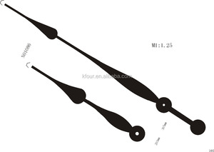 Pointeur d'<span class=keywords><strong>horloge</strong></span> géant en métal essentiel Grandes <span class=keywords><strong>aiguilles</strong></span> carrées pour un affichage précis de l'heure Pièces et accessoires de haute qualité - Product Image 5
