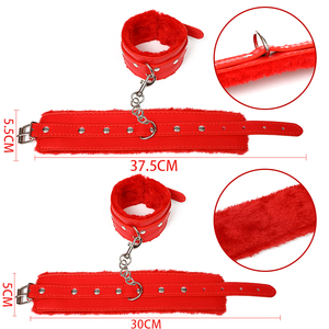 Lobo negro cinta auto emocionante equipo japonés cuerda de cuero bdsm conjunto cuello servidumbre esclavitud sexual femenina - Product Image 3