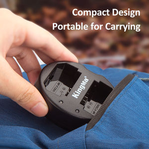 Kit de chargeur de batterie pour appareil photo KingMa entièrement décodé NP-FZ100, 2000 mAh, batterie numérique FZ100, chargeur double pour <span class=keywords><strong>Sony</strong></span> <span class=keywords><strong>ILCE</strong></span>-<span class=keywords><strong>9</strong></span> A7m3 A7r3 A9 - Product Image 4