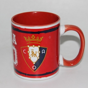 por mayor 11 oz en blanco personalizado de impresión en blanco de cerámica de porcelana de fútbol de sublimación de taza - Product Image 1