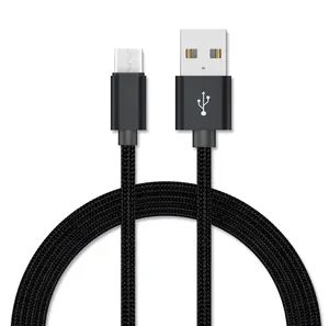 את הטוב ביותר סיטונאי ניילון קלוע USB כדי מהיר מטען כבל מיקרו USB