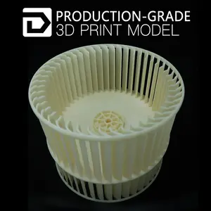 Super-fino pilhas de amostras complexas plástico abs peças de impressão 3d