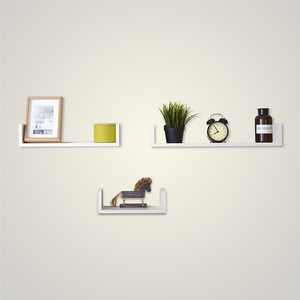 الشعبية الحديثة الجدار الديكور المنزل الخشب رف جدار - Product Image 3