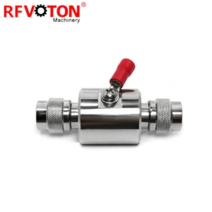 आरएफ समाक्षीय टीएनसी पुरुष के साथ गैस मुक्ति ट्यूब वृद्धि arrestor करने के लिए टीएनसी पुरुष कनेक्टर्स (dc-3GHZ) 90 v 230 v - Product Image 2