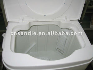 Color blanco impresión de seda logo 4.0 kg semiautomático mini lavadora tina sola - Product Image 5
