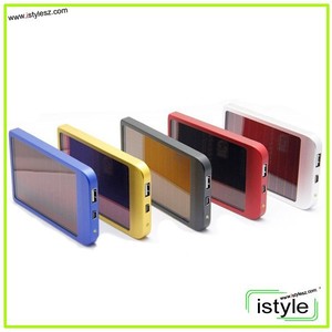 2600 mAh cargador Solar Power Bank batería externa para celular iPhone 4 4S <span class=keywords><strong>5</strong></span> 5S 5C iPad iPod Samsung portátil - Product Image 1