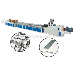 PVC Skirting Board Making Machine Wood Plastic Production Line