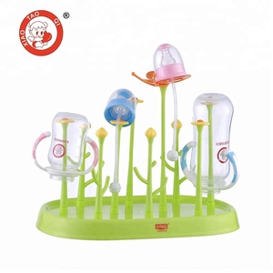 Baby Cup Bottle Drying Rack Customizable Pp Plastic