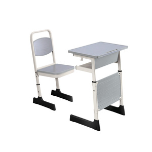 Trung quốc chiều cao điều chỉnh được đính kèm trường bàn và ghế bàn - Product Image 5