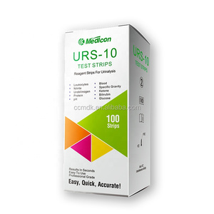 Tiras de reactivo de <span class=keywords><strong>orina</strong></span>, 10 Tiras de prueba de <span class=keywords><strong>orina</strong></span> - Product Image 1