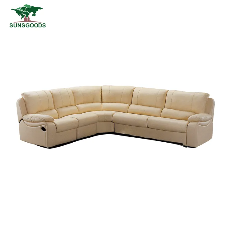 Di Potenza a casa Divano In Pelle PU Confortevole lungo divano salotto set lounge suite moderna