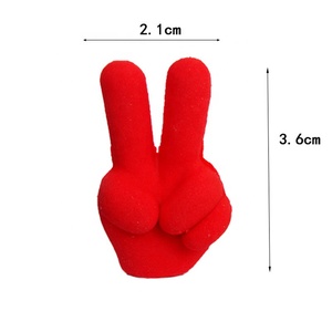 Trở lại Trường Học 3D Phim Hoạt Hình Dễ Thương Rock Paper Scissors Tay Trẻ Em Ma Thuật TPR Tẩy - Product Image 6