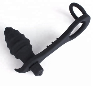 Chaude Populaire Cock Ring 10 Vitesses Prostate Masseur <span class=keywords><strong>Gay</strong></span> Anal Vibrateur Plug Adulte Jeux <span class=keywords><strong>Érotique</strong></span> Jouets Pour Hommes - Product Image 2