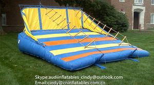 Juego Inflable para Exteriores, Escalera <span class=keywords><strong>de</strong></span> Cuerda Inflable, Juego <span class=keywords><strong>de</strong></span> Escalada en Venta - Product Image 2
