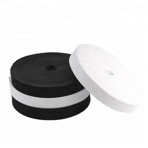Venta al por mayor de colores blanco y negro de alta resistencia 1,5 cm - 5 cm banda elástica de punto para prendas de vestir - Product Image 2