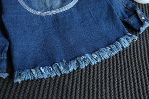 Giacca di Jeans Personalizzata per Ragazzi con Logo del Tuo Brand e Faccina Sorridente - Product Image 5