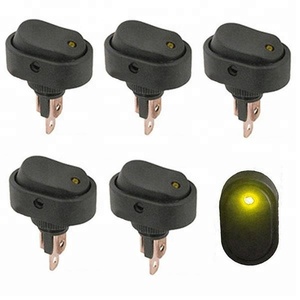 ASW-20D 12V 20A Oval Car Boat Marine <strong>Auto</strong> Motorcycle 3P Rocker Toggle <strong>Switch</strong> - Product Image 3