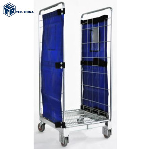 <span class=keywords><strong>La</strong></span> lavandería del <span class=keywords><strong>Hotel</strong></span> rollo Carro con ruedas - Product Image 3