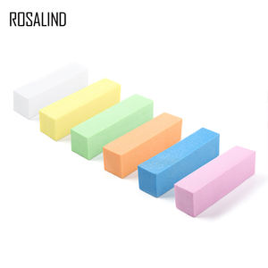 Rosalind ขายส่งต่ำราคา Sanding ฟองน้ำทำเล็บ Pedicure ไฟล์บัฟเฟอร์เล็บ DIY เล็บบัฟเฟอร์ไฟล์เล็บ Salon - Product Image 5