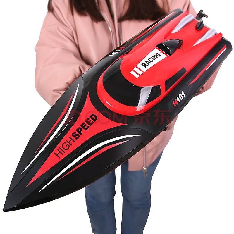 H103 Remote Control Perahu Kecepatan Tinggi Balap Air Skala Besar Kapal RC