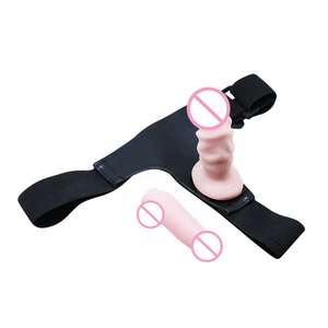 Sous-vêtements avec <span class=keywords><strong>gode</strong></span> à attacher pour femmes, masturbation gay, culotte avec harnais de pénis, jouet sexuel lesbien - Product Image 2