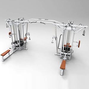 Équipement de fitness multifonctionnel commercial DFT-872, <span class=keywords><strong>8</strong></span> stations, équipement de salle de sport commercial <span class=keywords><strong>multi</strong></span>-stations - Product Image 4