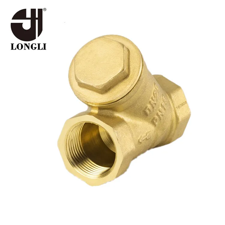 LTK601 Y-type hiệu quả cao ống lọc brass ball valve