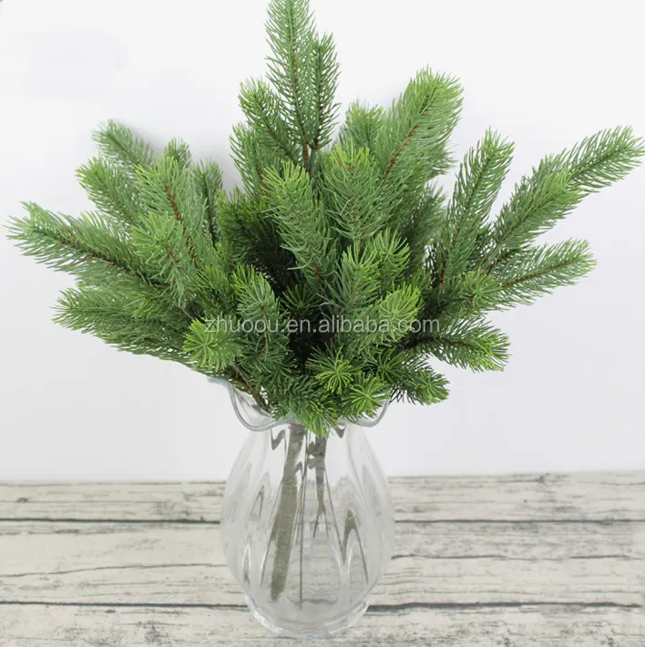Zero Plastic Christmas Tree Artificial Pine Branch