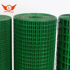 Cheap PVC Coated Welded Wire Mesh Used in Bird/ Rabbit/ Dog Cages, Welded Wire Fence Mesh Rolls Galvanized Low Carbon Tron Wire