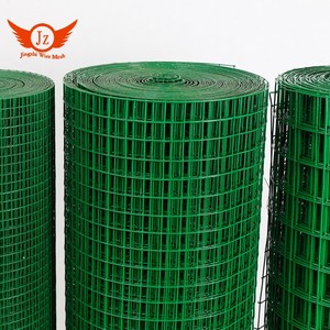 رخيص PVC لفائف شبكة سلكية ملحومة حفرة مربعة مجلفنة منخفضة سلك ترون لطائر أرنب كربوني سياج عالي الجودة - Product Image 1