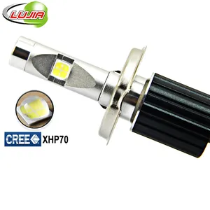 H7 L7 6600lm xhp70 faro led de 60w faro LED de coche auto partes H4 del coche LED faro H1 H11 880 H3 6V LED 6000K 4300K P70 Y22