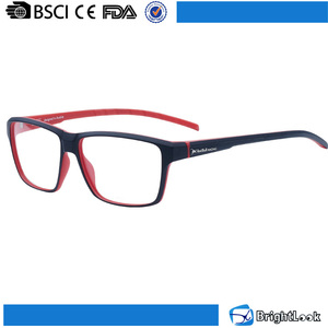 <span class=keywords><strong>La</strong></span> visión de color brillante borde completo hombre marcos de los vidrios ópticos - Product Image 3