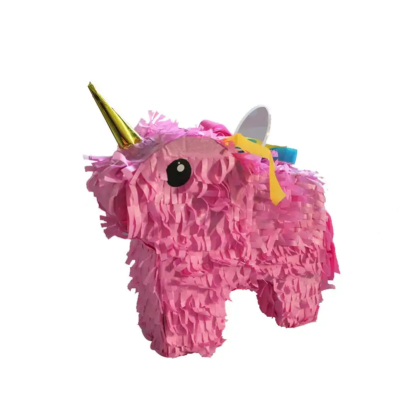 Suministros de Fiesta Mexicana personalizados, decoraciones mexicanas, Mini piñata de unicornio de caramelo