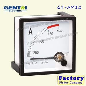 เครื่องวัดแผง5A GT-AM12 750แบบไมโครอนาล็อก AC <span class=keywords><strong>DC</strong></span> <span class=keywords><strong>ammeter</strong></span> - Product Image 2