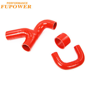 SUBAR-U IMPREZA SILICONE Y-PIPE WRX GC8トップマウントインタークーラーホースキットVER.3-6 96-00 NON STI - Product Image 1