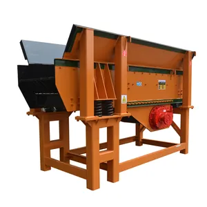 Vibrating feeder with steel bar for seperator dust eccentric shaft vibrating feeder for mining feed raw material and to