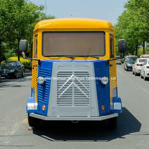 Citroen <span class=keywords><strong>camion</strong></span> de nourriture de crème glacée de café chariot de nourriture électrique à vendre - Product Image 3