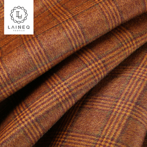 2018 custome conception plaid 100% mérinos laine <span class=keywords><strong>polaire</strong></span> tissu - Product Image 4