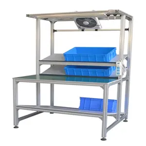 Antistatische Bureau/ESD Werkbank Gebruikt in Clean Room Office Aluminium Frame ESD Tafel