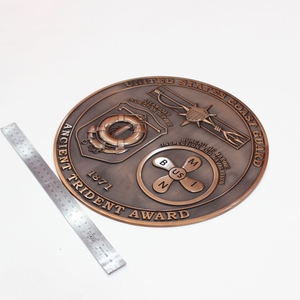 Alibaba china personalizado moneda antigua placa esmalte epoxi resina souvenir escultura 3D OEM medalla - Product Image 1