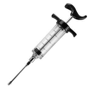 Nhà bếp Ngâm Nước Muối Ướp Thịt Thực Phẩm Nhựa Injector với Kim Thép Không Gỉ - Product Image 5