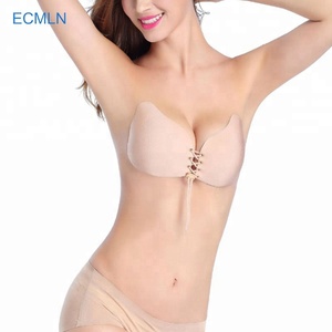 Hot Soutien Gorge Invisible <strong>Bra</strong> Sexy Giirl <strong>Model</strong> Strapless Nude Underwear Invisible Strapless Push up <strong>Bra</strong> - Product Image 3