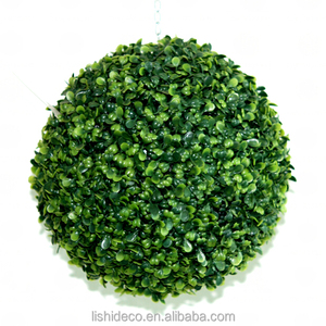 Vente en gros <span class=keywords><strong>Boule</strong></span> topiaire artificielle résistante aux UV <span class=keywords><strong>Boule</strong></span> <span class=keywords><strong>de</strong></span> <span class=keywords><strong>buis</strong></span> artificielle <span class=keywords><strong>Boule</strong></span> <span class=keywords><strong>de</strong></span> faux feuillage d'herbe - Product Image 2