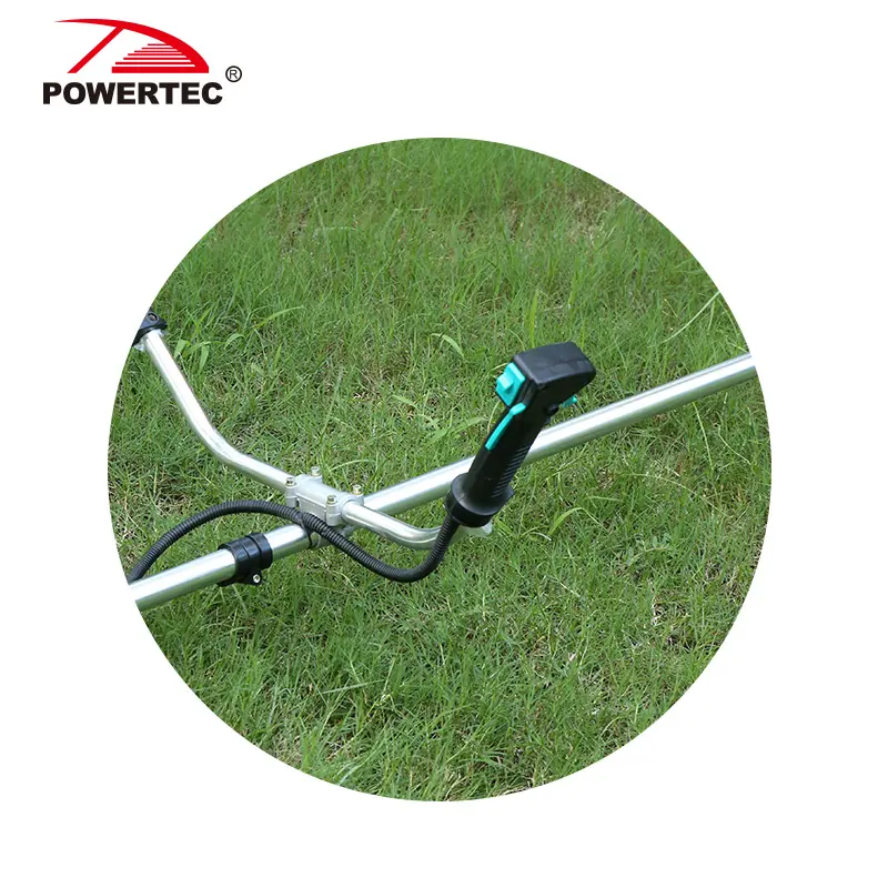 POWERTEC grossiste 750w 1150w 1400w 2-essence débroussailleuse coupe-herbe à essence