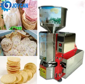 Paslanmaz çelik pirinç keki makinesi için satış sihirli patlamış atıştırmalık makinesi