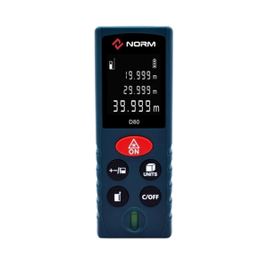 NORM เครื่องวัดระยะเลเซอร์แบบมือถือ80ม. อุปกรณ์วัดระยะทางแบบพกพาขนาดเล็กอุปกรณ์วัดระยะทางแบบเลเซอร์ดิจิตอล - Product Image 3