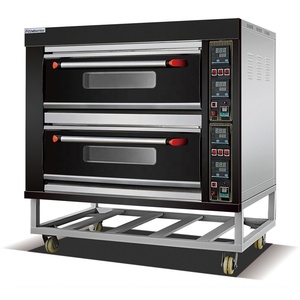 Horno Eléctrico Comercial de Una Plataforma y Tres Bandejas para Panadería, Equipo de Panadería Eléctrico en Oferta - Product Image 3