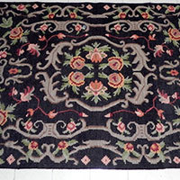 Alfombras Kilim MASTER ARTS - 100% Lana, Impermeables y Lavables, Diseño Rectangular Delgado de Pelo Alto para Uso en el Hogar y Viajes - Product Image 2